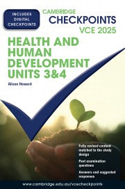 Checkpoints VCE Health and Human Development Units 3 & 4 2025 (print and digital)