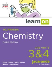Jacaranda Chemistry VCE Units 3 & 4 3e learnON ONLINE ONLY