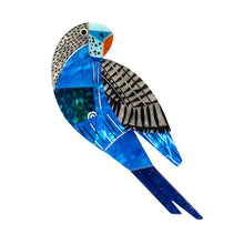 Load image into Gallery viewer, Erstwilder - Brooch A Budgie Named Chirp
