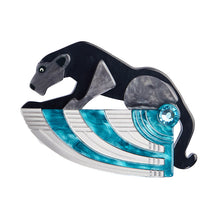 Load image into Gallery viewer, Erstwilder - Brooch Panther&#39;s Embrace

