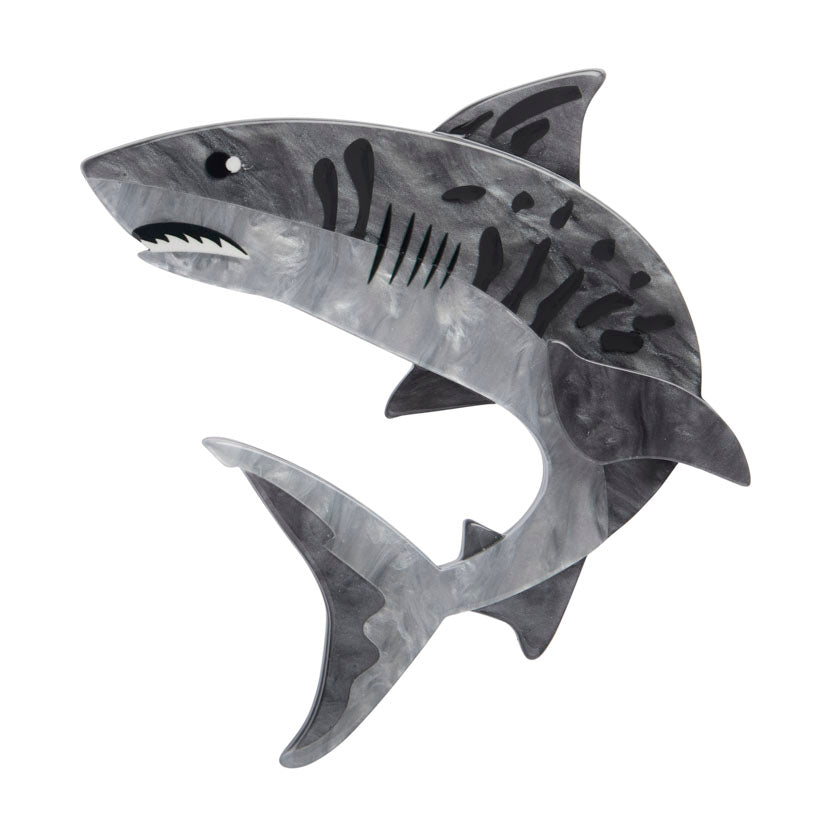 Erstwilder - Brooch Tiger Shark