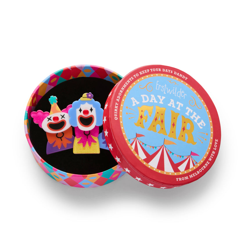 Erstwilder - Brooch The Laughing Clowns