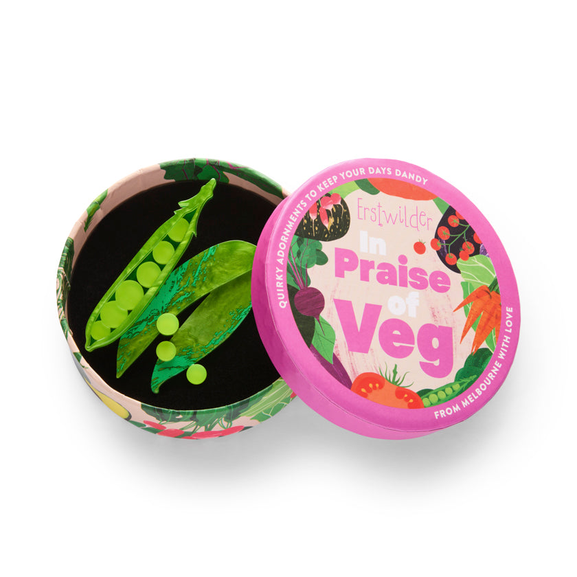 Erstwilder - Brooch Peas Please