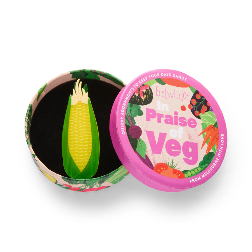 Erstwilder - Brooch Corn to be Wild