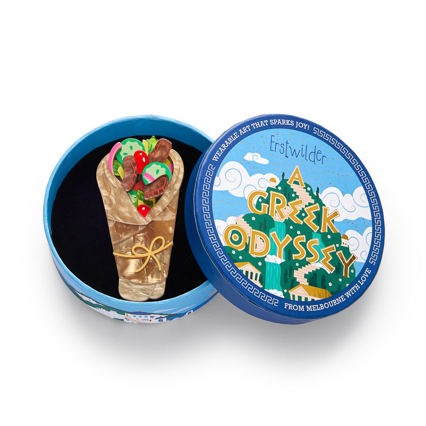 Erstwilder - Brooch Gyros on the go