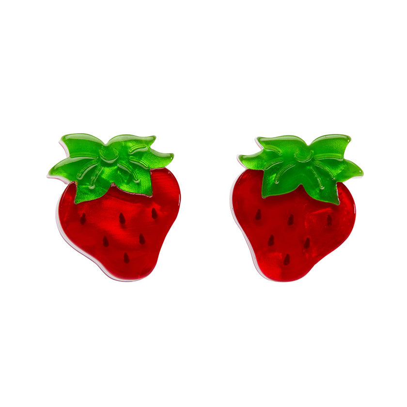 Erstwilder - Stud Earrings Darling Strawberry