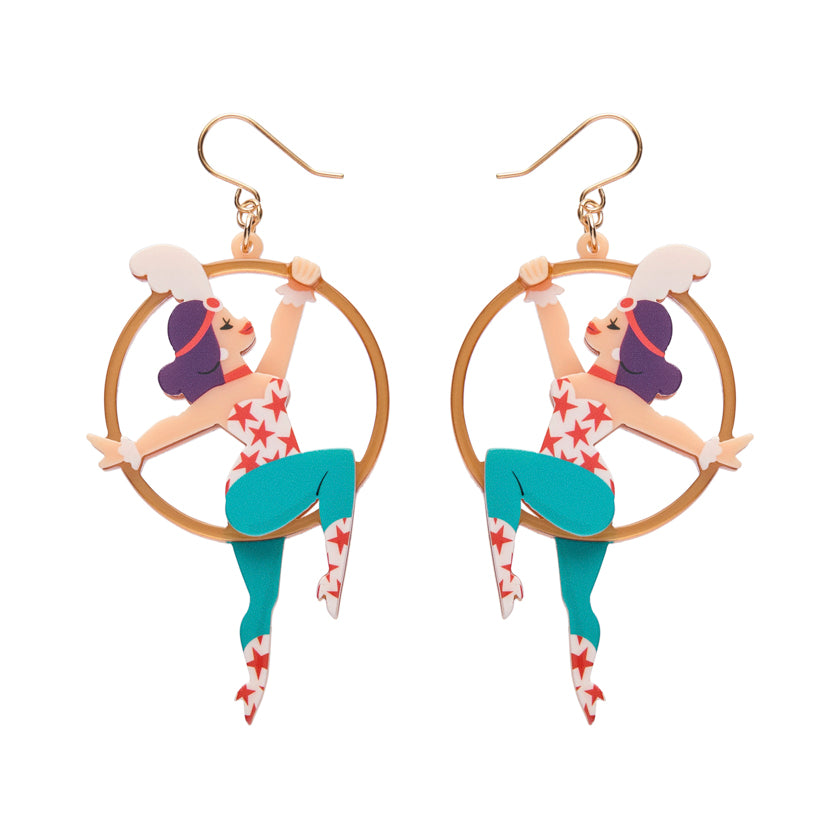 Erstwilder - Drop Earrings Loop De Hoop