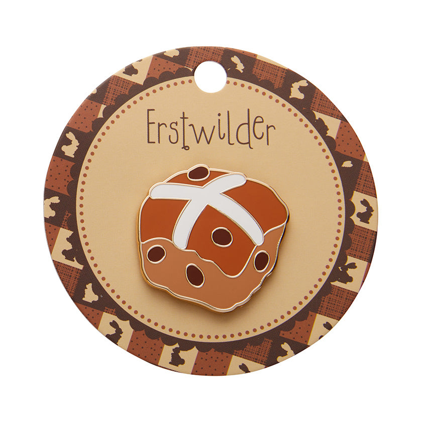 Erstwilder - Enamel Pin Hot Cross Cravings