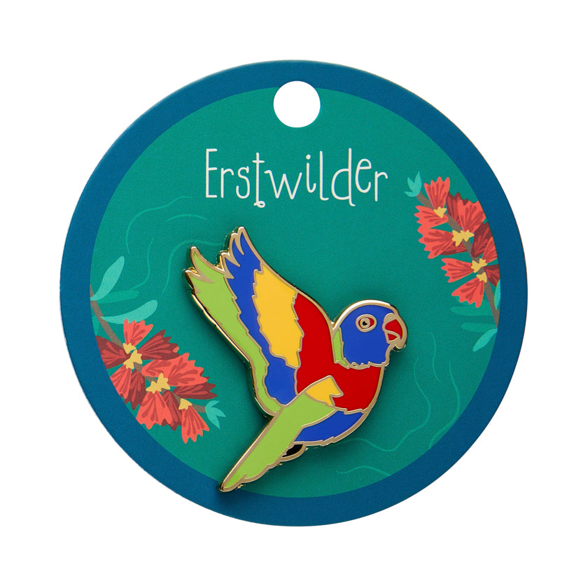 Erstwilder - Enamel Pin Lulu the Lorikeet