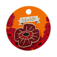 Load image into Gallery viewer, Erstwilder - Enamel Pin Remembrance Poppy
