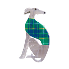 Load image into Gallery viewer, Erstwilder - Brooch Mini Garrison the Greyhound

