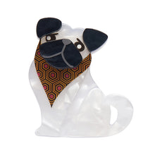 Load image into Gallery viewer, Erstwilder - Brooch Mini Adoring Polly Pug
