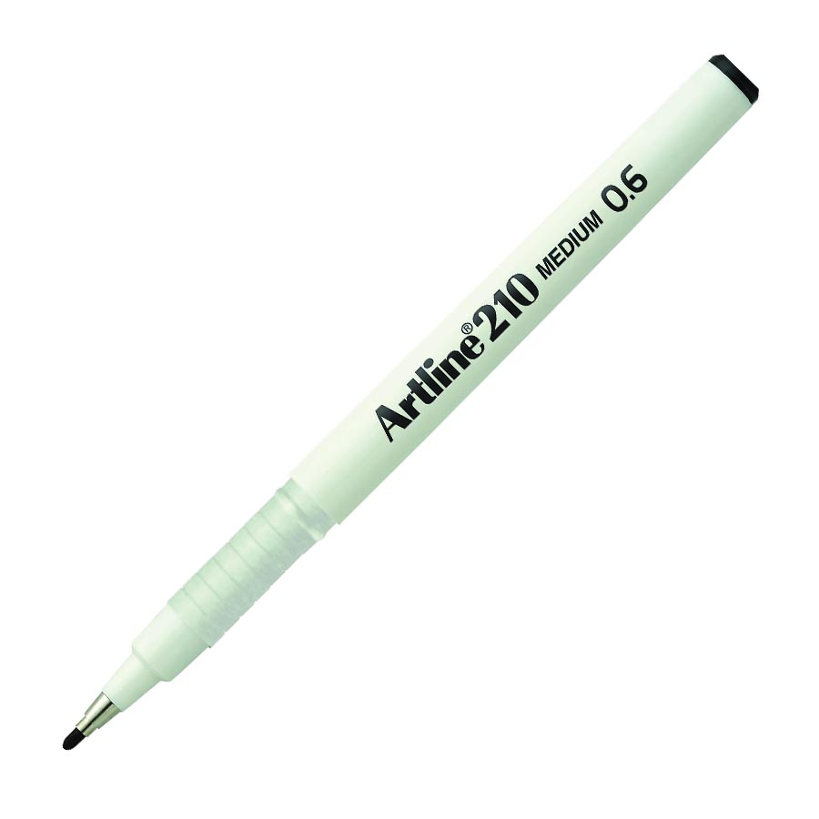 Pen Artline 210 0.6mm Black x 2 Pens