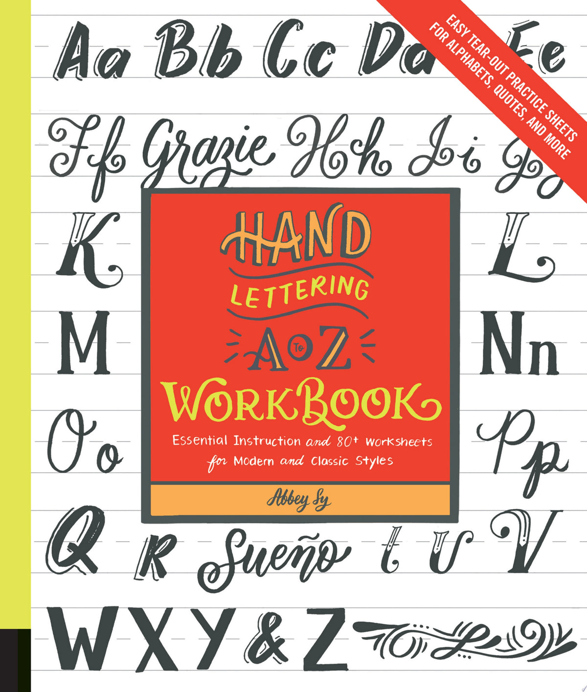 Hand Lettering A-z Workbook – Beaumaris Books