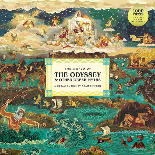 Jigsaw 1000 World Of The Odyssey & Other Greek Myths