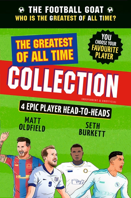 Football Goat Greatest Of All Time Collection Box Set Of 4