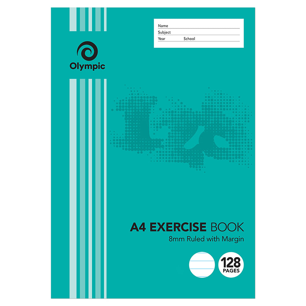 A4 Exercise Book Ruled 128 page BSC x 2 – Beaumaris Books