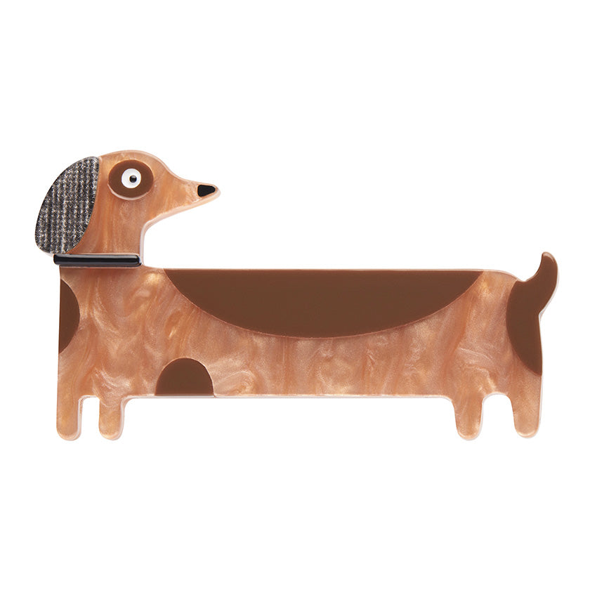 Erstwilder - Brooch Long Dog