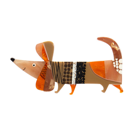 Erstwilder - Brooch A Dachshund Named Bark