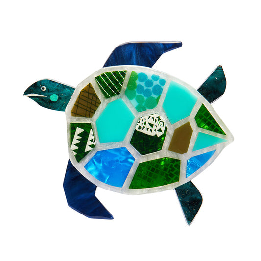 Erstwilder - Brooch A Turtle Named Groan