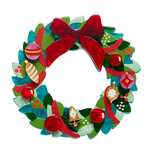 Erstwilder - Brooch Evergreen Wreath