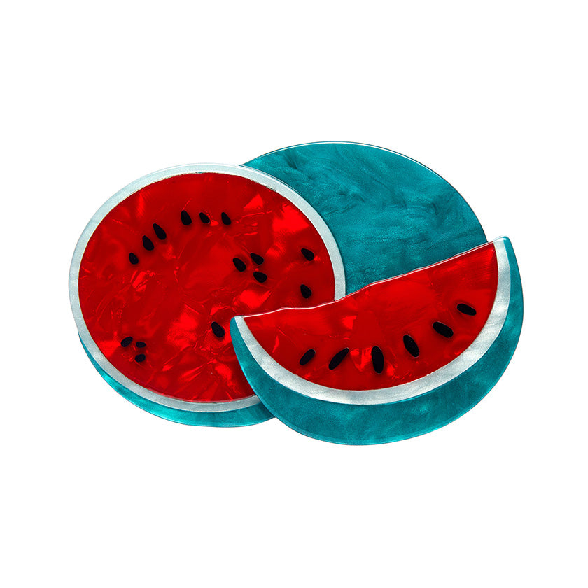 Erstwilder - Brooch Viva La Vida Watermelons