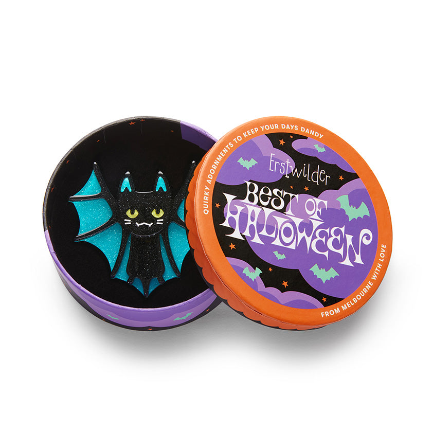 Erstwilder - Brooch Bat Cat