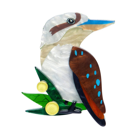 Erstwilder - Brooch Kirby the Kookaburra