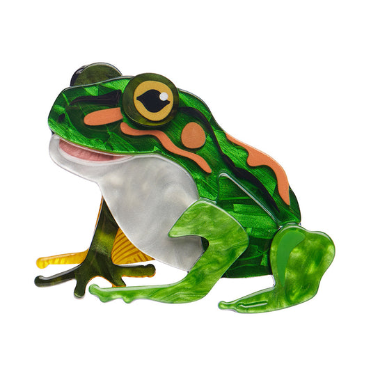 Erstwilder - Brooch Frodo the Frog