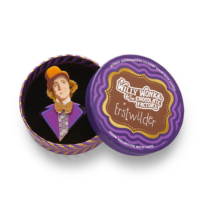 Erstwilder - Brooch Mr Wonka