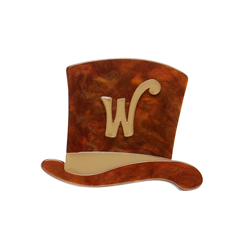 Erstwilder - Brooch Mini Mr Wonka's Hat