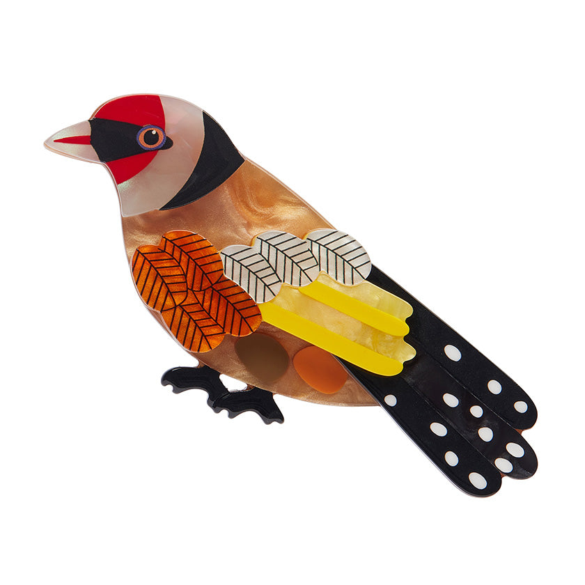 Erstwilder - Brooch Go for Goldfinch