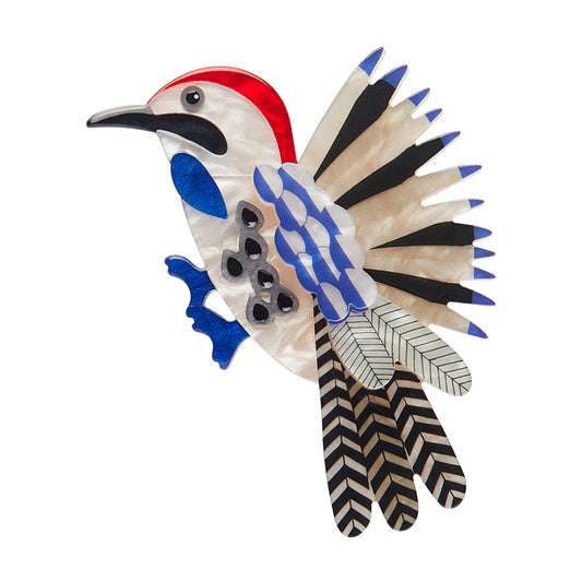 Erstwilder - Brooch Wondrous Woodpecker