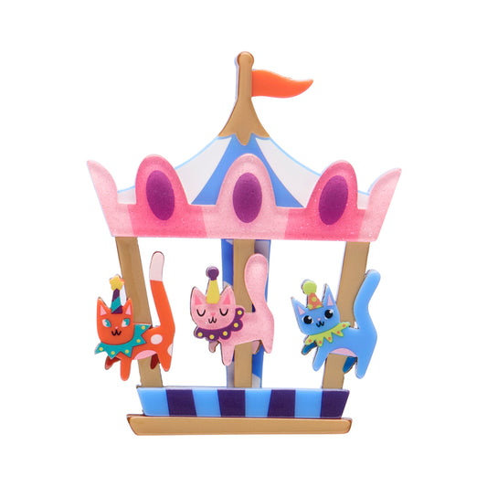 Erstwilder - Brooch Meowy Go-Round