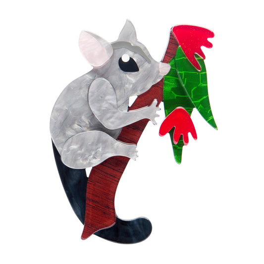 Erstwilder - Brooch Penny the Possum