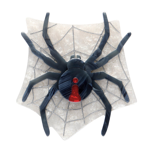 Erstwilder - Brooch Roxy the Redback Spider