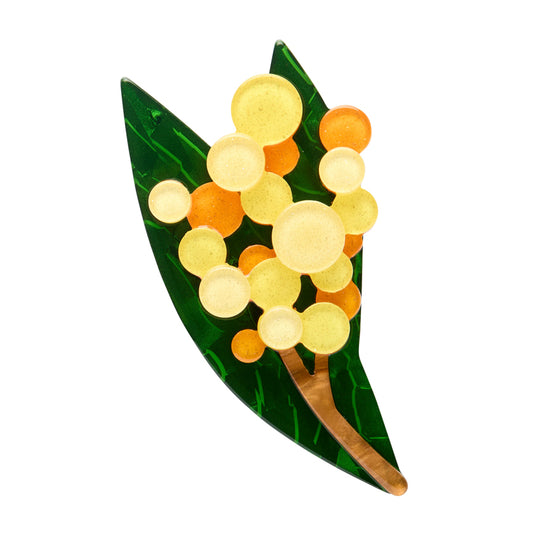 Erstwilder - Brooch Golden Wattle