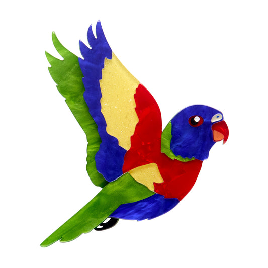 Erstwilder - Brooch Lulu the Lorikeet