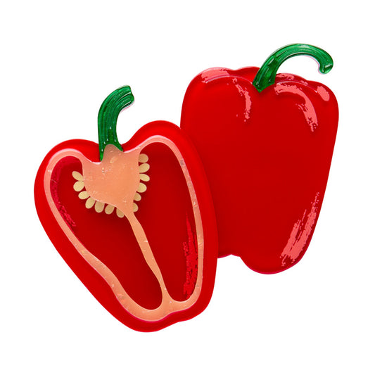 Erstwilder - Brooch Capsicum Crush