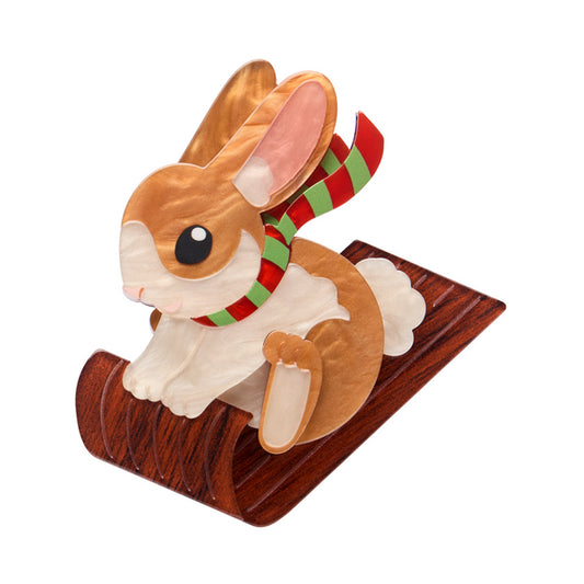 Erstwilder - Brooch Breezy the Bunny