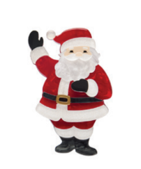 Erstwilder - Brooch Santa's Surprise