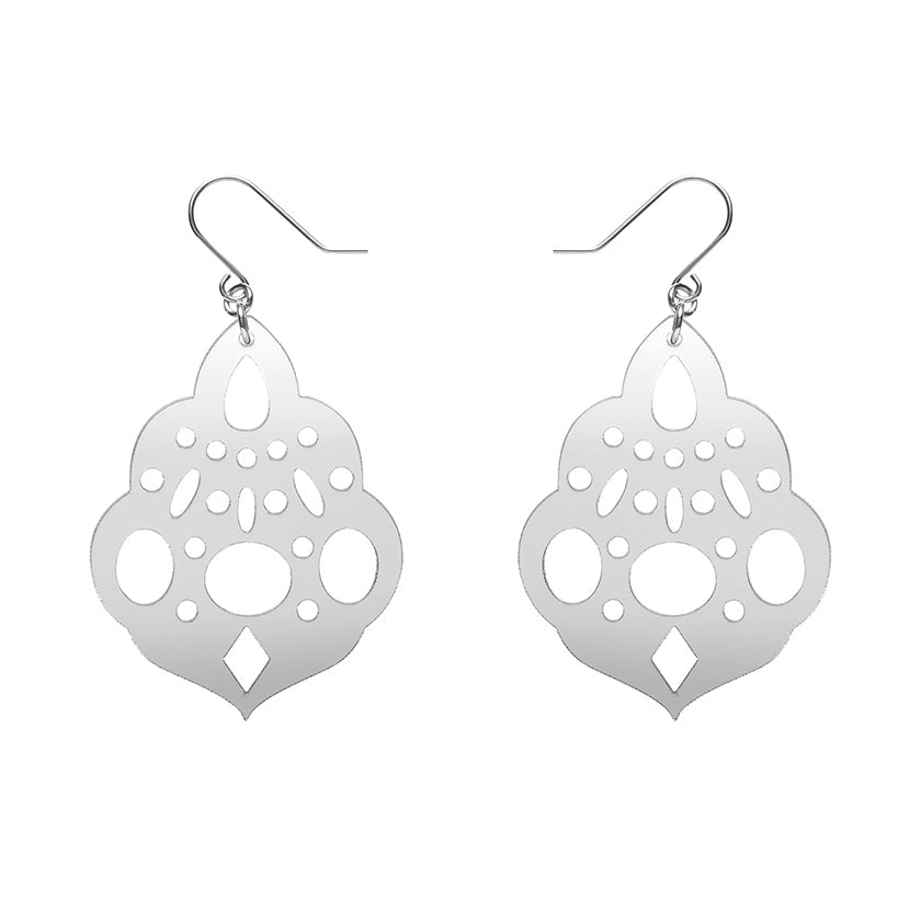 Erstwilder - Drop Earrings Boho Chandelier Essential Silver