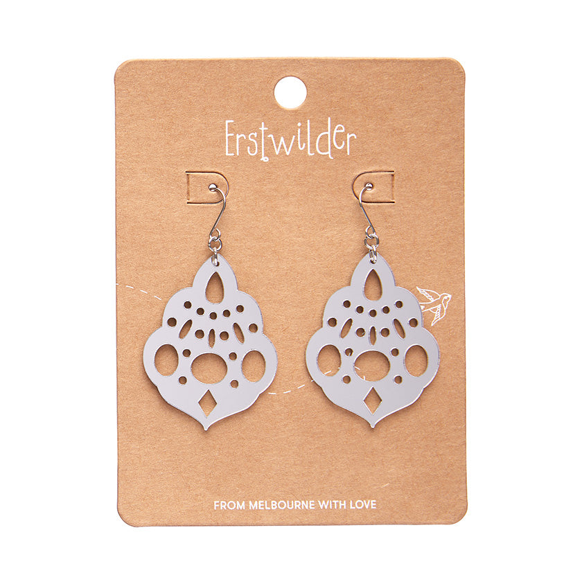 Erstwilder - Drop Earrings Boho Chandelier Essential Silver