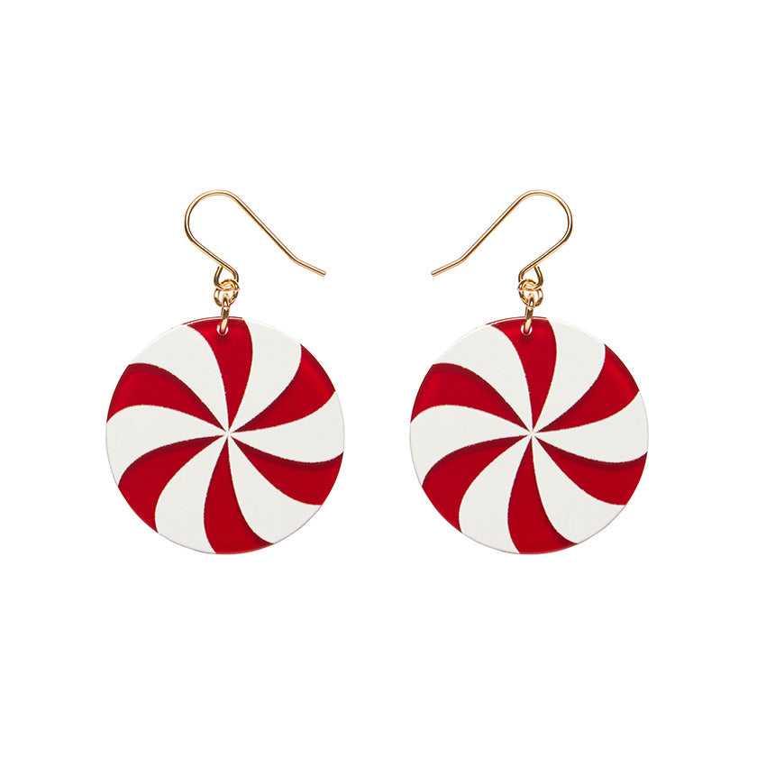 Erstwilder - Drop Earrings Lollies Red