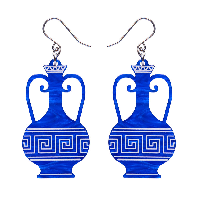 Erstwilder - Drop Earrings Amphora Blue
