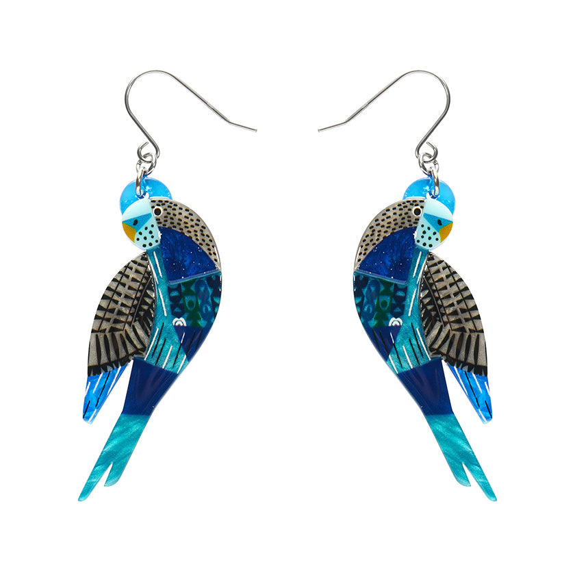 Erstwilder - Drop Earrings A Budgie Named Chirp