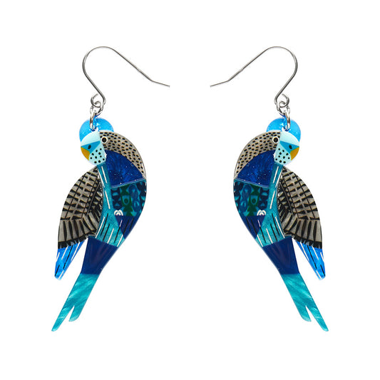 Erstwilder - Drop Earrings A Budgie Named Chirp