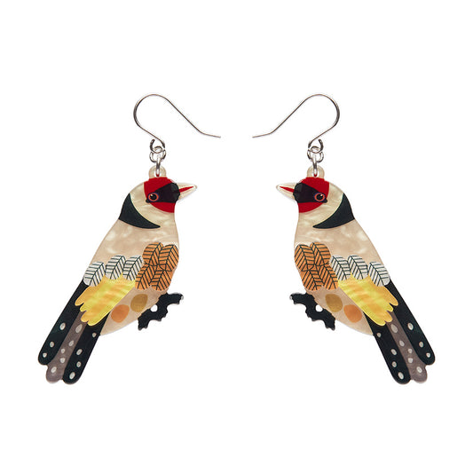 Erstwilder - Drop Earrings Go for Goldfinch