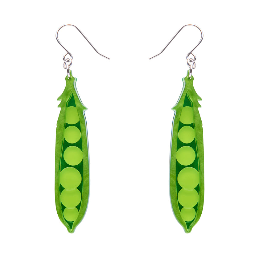 Erstwilder - Drop Earrings Peas Please