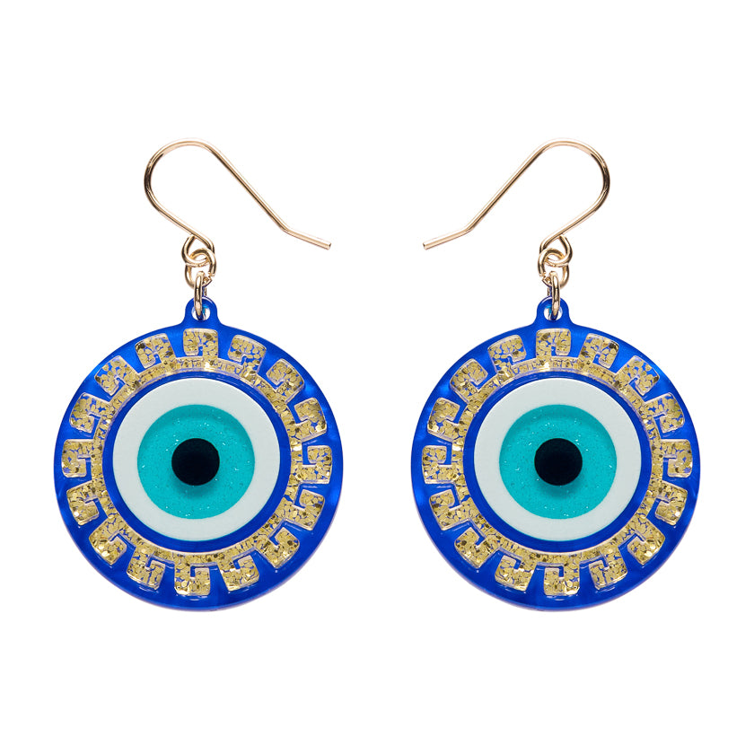 Erstwilder - Drop Earrings Evil Eye Amulet